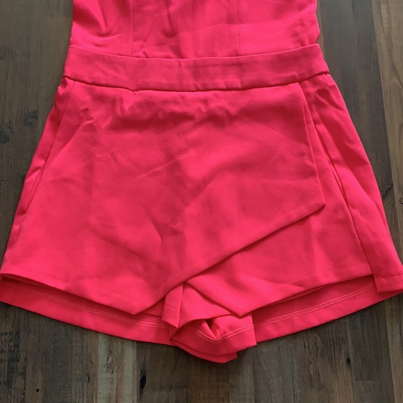 hot pink romper - Picture 6 of 7